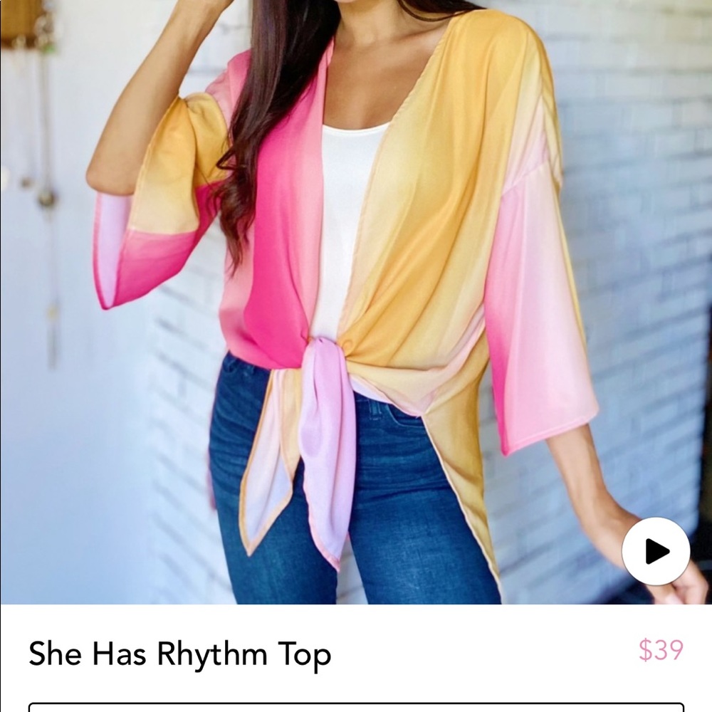 Multi Color Kimono